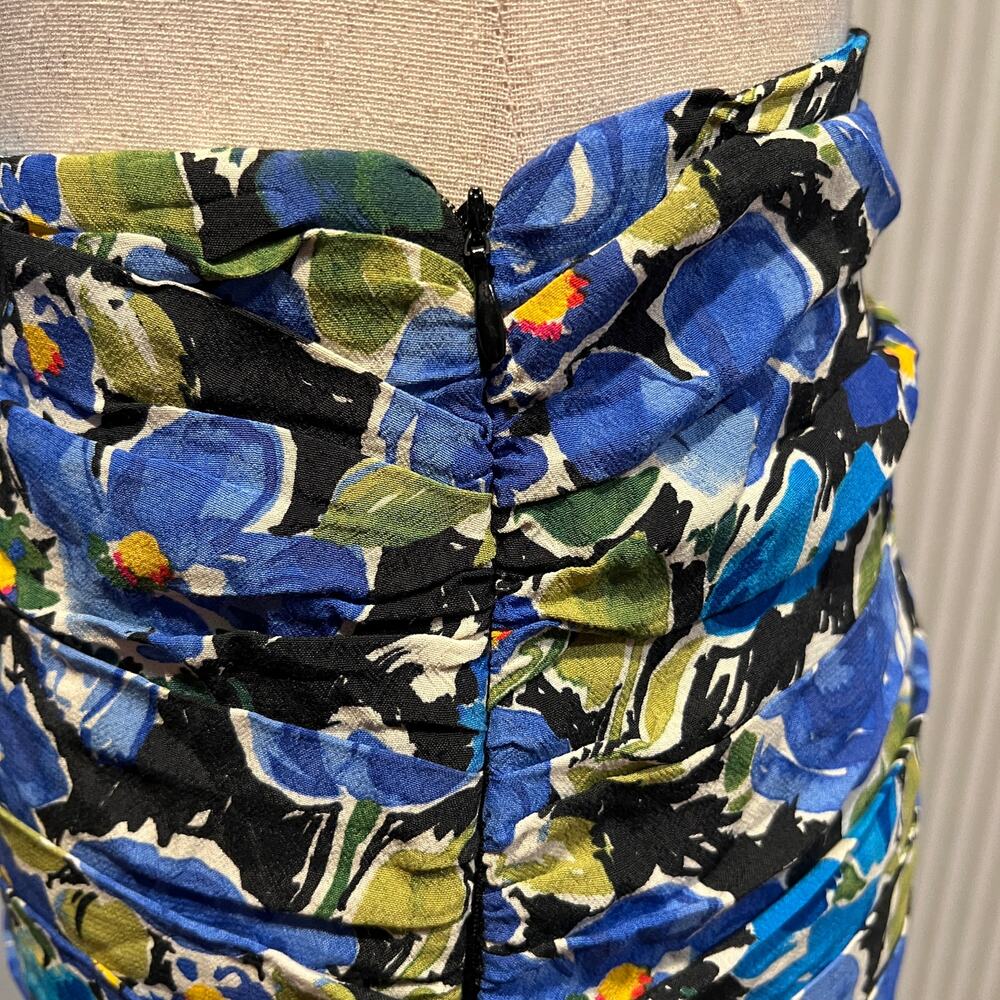 ZARA Women's Floral Print Skirt Size S - Picture 5 of 10